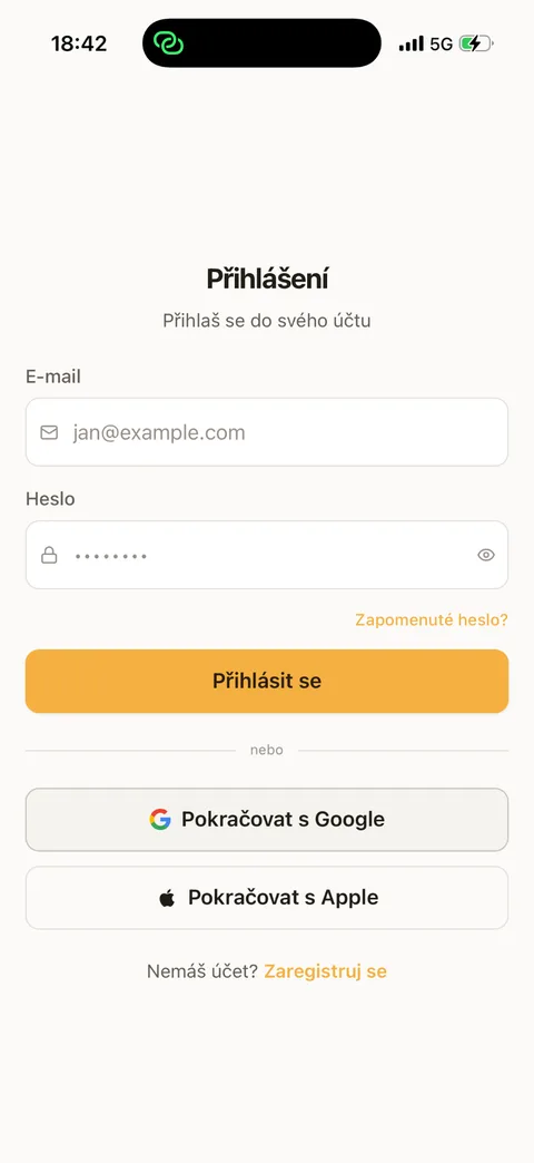 Create your profile